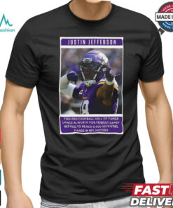 Official Jutin Jefferson Tied Pro Football Hall Famer 2024 Poster shirt