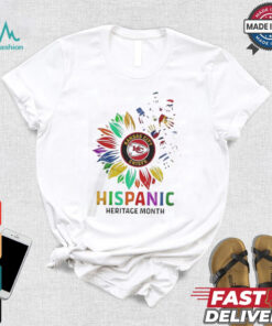 Official Kansas City Chiefs Happy Hispanic Heritage Month shirt, hoodie, sweater, long sleeve and tank top Official Kansas City Chiefs Happy Hispanic Heritage Month shirt