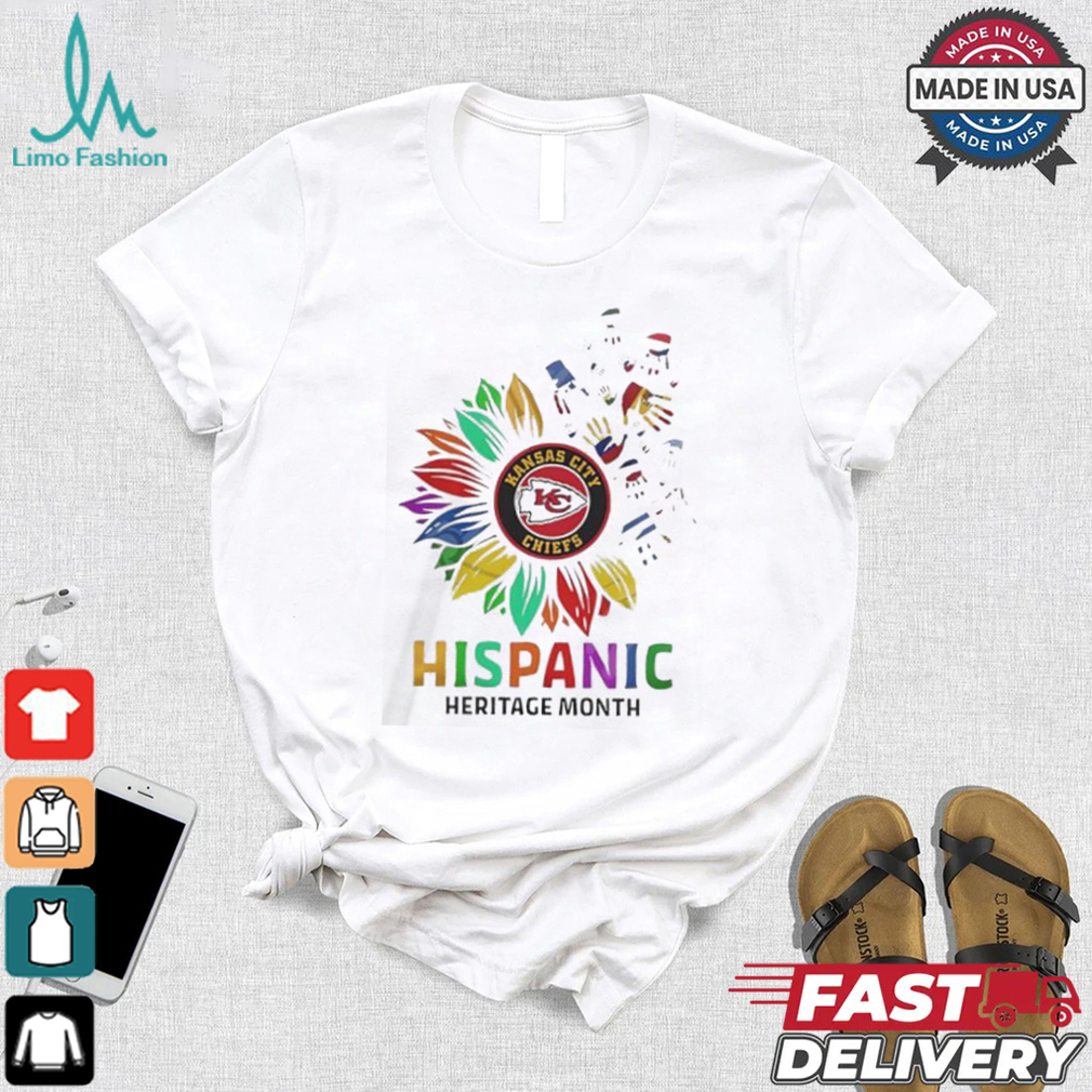 Official Kansas City Chiefs Happy Hispanic Heritage Month shirt Official Kansas City Chiefs Happy Hispanic Heritage Month shirt