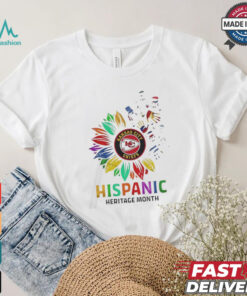 Official Kansas City Chiefs Happy Hispanic Heritage Month shirt, hoodie, sweater, long sleeve and tank top Official Kansas City Chiefs Happy Hispanic Heritage Month shirt