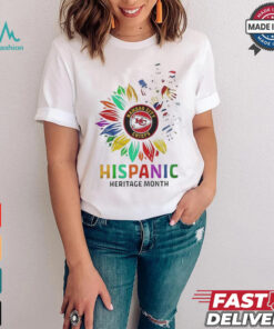 Official Kansas City Chiefs Happy Hispanic Heritage Month shirt, hoodie, sweater, long sleeve and tank top Official Kansas City Chiefs Happy Hispanic Heritage Month shirt