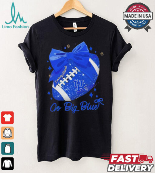 Official Kentucky Wildcats Go Big Blue Football Shirt