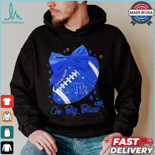Official Kentucky Wildcats Go Big Blue Football Shirt