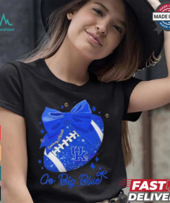 Official Kentucky Wildcats Go Big Blue Football Shirt
