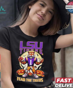 Official LSU Tigers Football Fear The Tigers Halloween Shirt
