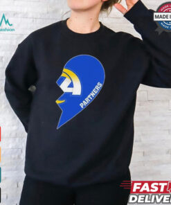 Official La Rams Partners Half Heart Shirt