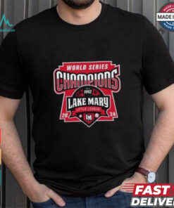 Official Lake Mary Little League 2024 World Series Champions Est 1992 logo shirt