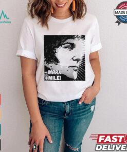 Official Less Marx More Milei Icon Of Liberty T shirt