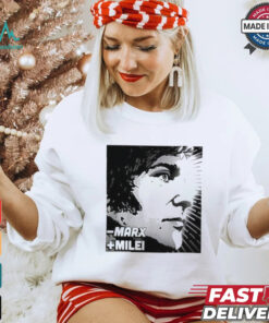 Official Less Marx More Milei Icon Of Liberty T shirt