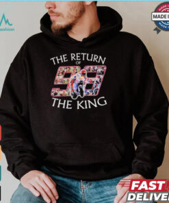 Official Marc Marquez The Return Of The King 2024 T Shirt