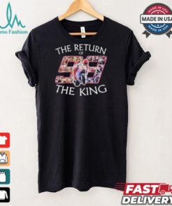 Official Marc Marquez The Return Of The King 2024 T Shirt