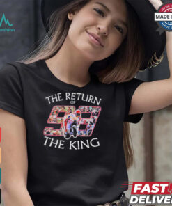 Official Marc Marquez The Return Of The King 2024 T Shirt