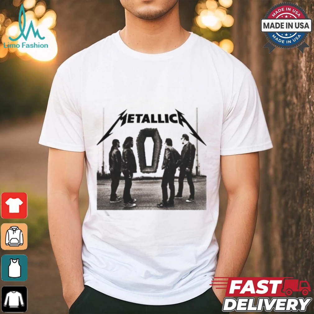 Official Metallica 2024 16 Years Since Death Magnetic Album Classic T Shirt Official Metallica 2024 16 Years Since Death Magnetic Album Classic T Shirt