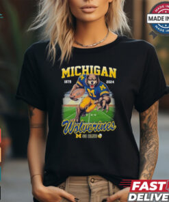 Official Michigan Wolverines Mascot 1879 2024 Go Blue Shirt