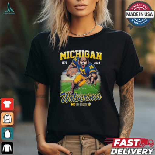 Official Michigan Wolverines Mascot 1879 2024 Go Blue Shirt