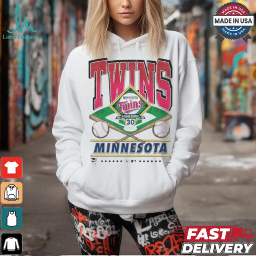Official Minnesota Twins White Straight Shot 47 Franklin Fashion Shirt