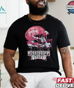 Official Mississippi State Bulldogs Youth Team Logo Dripping Helmet T Shirt, hoodie, sweater, long sleeve and tank top Official Mississippi State Bulldogs Youth Team Logo Dripping Helmet T Shirt