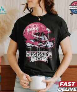 Official Mississippi State Bulldogs Youth Team Logo Dripping Helmet T Shirt, hoodie, sweater, long sleeve and tank top Official Mississippi State Bulldogs Youth Team Logo Dripping Helmet T Shirt
