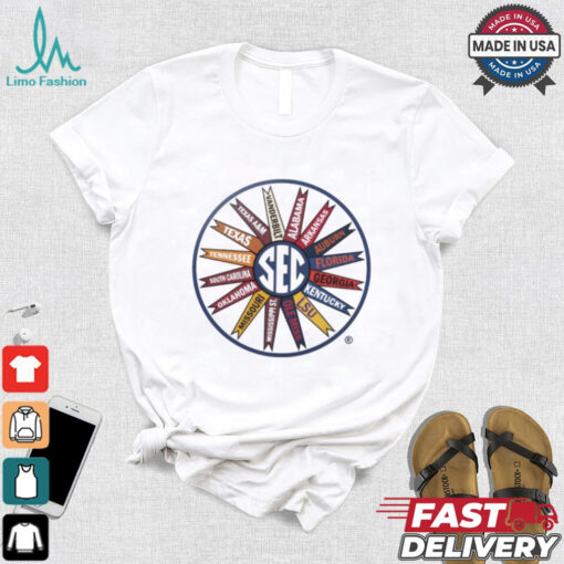 Official Mississippi State Southeastern Conference New Pinwheel 2024 T Shirt