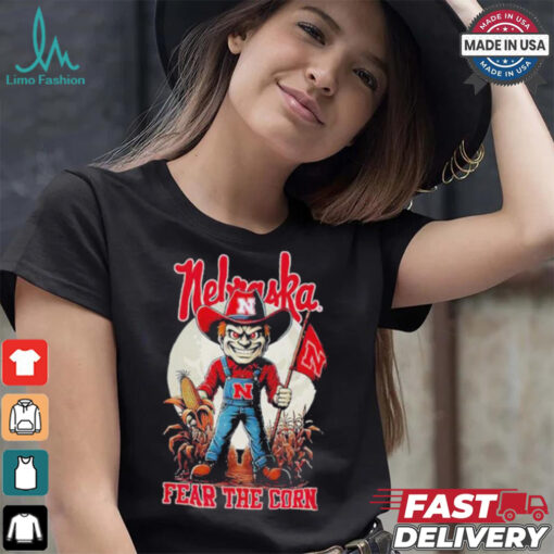 Official Nebraska Cornhuskers Fear The Corn Halloween Shirt