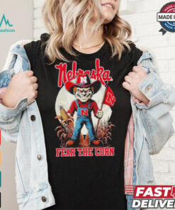 Official Nebraska Cornhuskers Fear The Corn Halloween Shirt