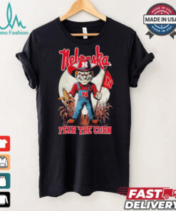 Official Nebraska Cornhuskers Fear The Corn Halloween Shirt