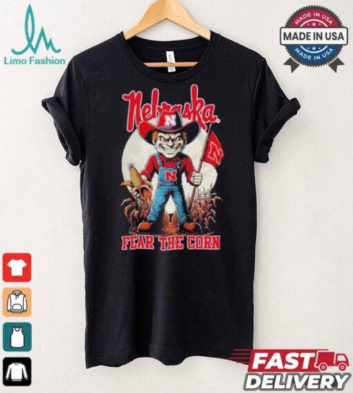 Official Nebraska Cornhuskers Fear The Corn Halloween Shirt