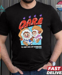 Official Nicki D.A.R.E. To Keep Kids Of Wobbling Shirt
