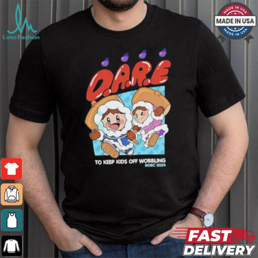 Official Nicki D.A.R.E. To Keep Kids Of Wobbling Shirt