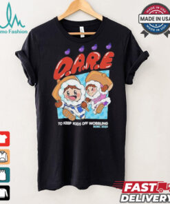 Official Nicki D.A.R.E. To Keep Kids Of Wobbling Shirt