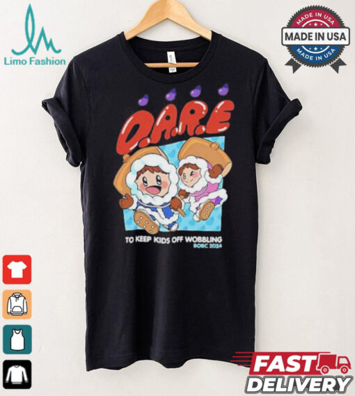 Official Nicki D.A.R.E. To Keep Kids Of Wobbling Shirt