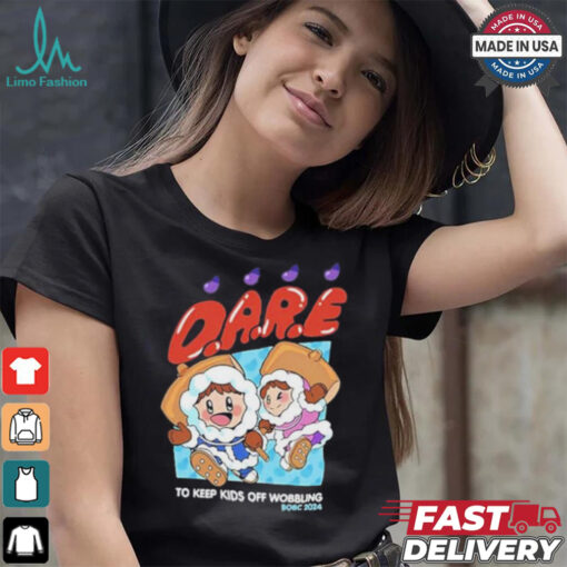 Official Nicki D.A.R.E. To Keep Kids Of Wobbling Shirt