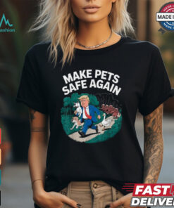 Official Ohio Cats Dogs Goose 2024 Debate Make Pets Safe Again T Shirt