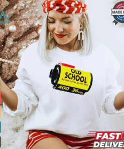 Official Old school 35mm color print film tee shirt