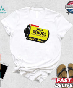 Official Old school 35mm color print film tee shirt