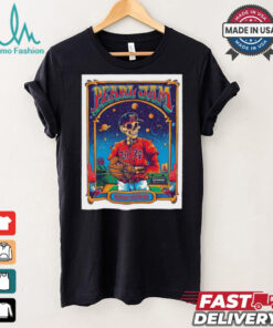 Official Pearl Jam September 15 And 17 Fenway Boston Ma Poster Shirt