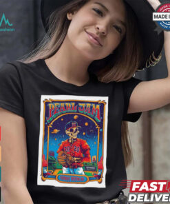 Official Pearl Jam September 15 And 17 Fenway Boston Ma Poster Shirt