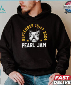 Official Pearl Jam September 15+17 2024 Boston Ma Shirt