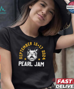 Official Pearl Jam September 15+17 2024 Boston Ma Shirt