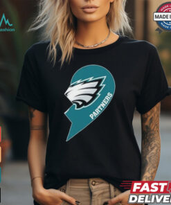 Official Philadelphia Eagles Partners Half Heart Shirt