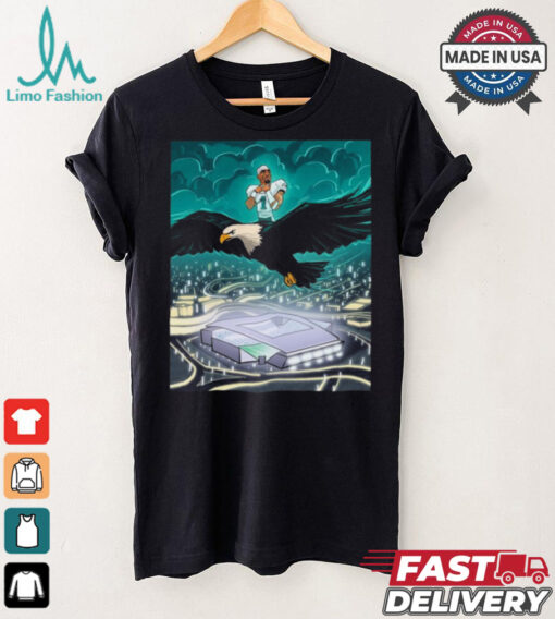 Official Philadelphia Eagles Taking the show to Brazil Shirt