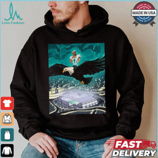 Official Philadelphia Eagles Taking the show to Brazil Shirt