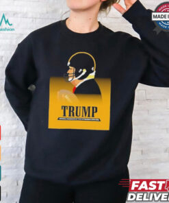 Official Pittsburgh Steelers Donald Trump 2024 Iron Steel T Shirt