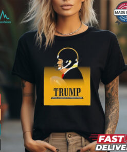 Official Pittsburgh Steelers Donald Trump 2024 Iron Steel T Shirt