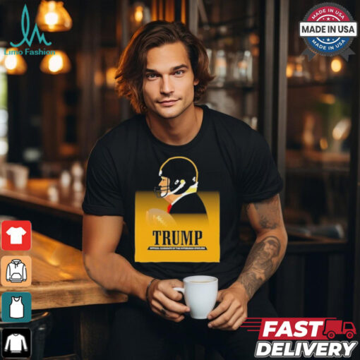 Official Pittsburgh Steelers Donald Trump 2024 Iron Steel T Shirt