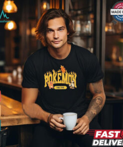 Official Pokemon Fire Type 2024 Graphic T Shirt