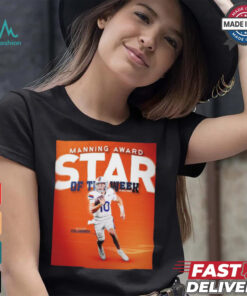 Official Poster Anthony Colandrea Manning Award Stars Of The Week vs Wake Forest t shirt