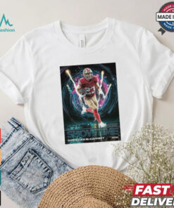 Official Poster Core Showtime Christian Mccaffrey San Francisco 49ers NFL t shirt