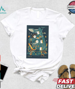 Official Poster Goose Sep 3 2024 MGM Music Hall At Fenway in Boston MA t shirt