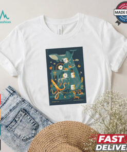 Official Poster Goose Sep 3 2024 MGM Music Hall At Fenway in Boston MA t shirt